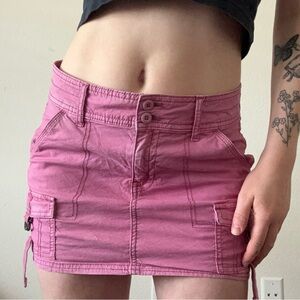 american eagle cargo mini skirt